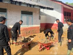 Dari Sekolah hingga Posko Pengungsi, Polda Sumut Hadir Menguatkan Warga Tapteng Pasca Bencana