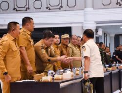 Bupati Samosir Hadiri Rakor Percepatan Rehabilitasi dan Rekonstruksi Pasca Bencana