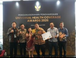 Pemkab Samosir Raih Penghargaan Universal Health Coverage Award untuk Ketiga Kalinya