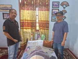 Ibunda Wartawan Irvan Rumapea Meninggal Dunia, Ketua Pewarta Polrestabes Medan Berikan Tali Asih