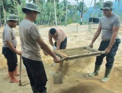 Brimob Sumut dan Warga Bersatu Bangun Harapan, Rumah Swadaya ke-11 Rampung di Tolang Julu