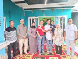 Wujudkan Solidaritas, Pewarta Polrestabes Medan Takziah ke Kediaman Sudarmanto