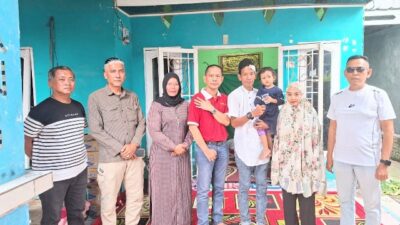 Wujudkan Solidaritas, Pewarta Polrestabes Medan Takziah ke Kediaman Sudarmanto