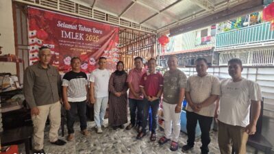 Ketua Pewarta Polrestabes Medan Kunjungi Jefri Tanudji, Pererat Silaturahmi Imlek 2026