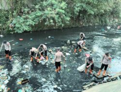 Arahan Presiden, Brimob Polda Sumut Konsisten Jaga Kebersihan dan Kesehatan Lingkungan