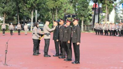 Wakapolda Sumut Anugerahi Satyalancana kepada 136 Personel