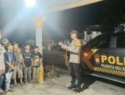 Polresta Deli Serdang dan Jajaran Gelar Patroli Menyapa Subuh Selama Ramadhan 1447 H