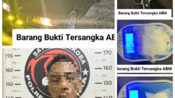 Sat Res Narkoba Polres Batu Bara Ringkus Pengedar Narkoba Sabu 16,4 Gram dan Airsoft Gun Disita