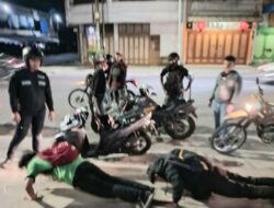 Timsus Dayok Mirah Polres P. Siantar Amankan 3 Sepedamotor Knalpot Brong