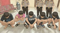 Polresta Deliserdang Amankan dan Bina 5 Anak Dibawah Umur Hendak Tawuran