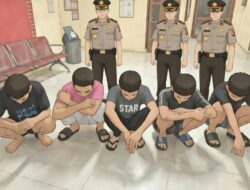 Polresta Deliserdang Amankan dan Bina 5 Anak Dibawah Umur Hendak Tawuran