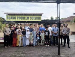Ramadan Penuh Berkah, Polsek Perbaungan Santuni Anak Yatim dan Gelar Buka Puasa Bersama