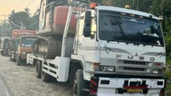 Polda Sumut Amankan 2 Ekskavator Diduga untuk Tambang Emas Ilegal di Madina