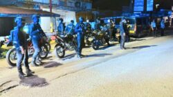 Patroli Skala Besar Brimob Polda Sumut Jaga Keamanan Malam di Medan, Belawan dan Deli Serdang