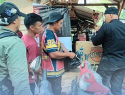 Brimob Polda Sumut Berbagi Kepedulian di Desa Panabari