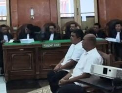 Mantan Kadis PUPR Sumut Topan Ginting Dituntut 5 Tahun 6 Bulan Penjara