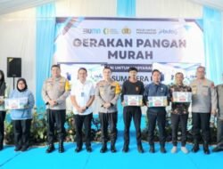 Polda Sumut – Bulog Gelar GPM Serentak Stabilkan Harga Jelang Idulfitri