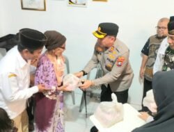 Kapolres Binjai Berbagi Kebaikan Dibulan Suci Ramadhan kepada Warga