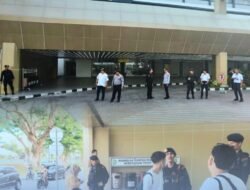 Gegana Brimob Polda Sumut Pengamanan di Stasiun KAI Medan Ops Ketupat Toba’26