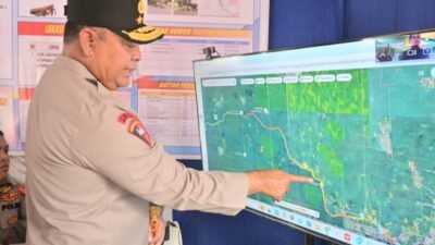 Kapolda Sumut Cek Arus Mudik di Labusel