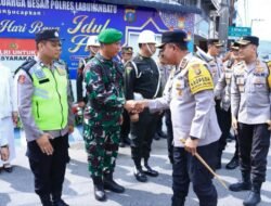 Kapolda Sumut Tinjau Pos Pam di Labuhanbatu