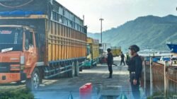 Brimob Polda Sumut Kawal Ketat Arus Mudik Lebaran di Sibolga