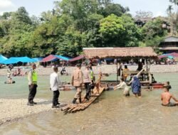 Polri Berikan Imbauan Keselamatan di Wisata Tangkahan Langkat