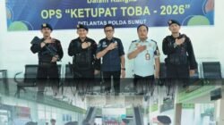 Brimob Polda Sumut Siaga Awasi Arus Mudik Balik di Terminal Amplas