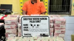 Polda Sumut Amankan 50 Kg Sabu dan 20 Ribu Butir Ekstasi di Perairan Asahan