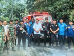 Brimob Sumut Amankan Jalur Lintas Siborongborong–Parapat