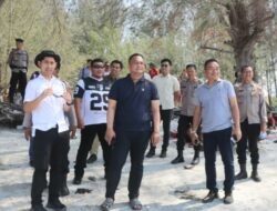 Kapolres Batubara Monitoring Pantai Sujono