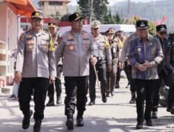 Kapoldasu Tinjau Langsung Ops Ketupat Toba 2026 di Berastagi