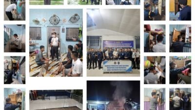 Komitmen Zero HP dan Narkoba, Lapas Binjai Lakukan Penggeledahan Mendadak di Blok Hunian