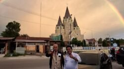 Pelangi Janji Tuhan di Atas Gereja Bolon HKBP Pangururan: SAMOSIR TERBERKATI