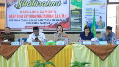Polres Samosir Perkuat Sinergi dengan Tokoh Agama dan Masyarakat, Siapkan Program Police Goes to School