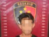 Reskrim Polsek T Morawa Amankan Diduga Pelaku Pencurian Sepeda Motor