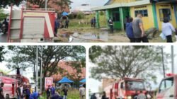 Rumah Ketua Jarnas’98 Toba Kebakaran, 3 Damkar Diturunkan