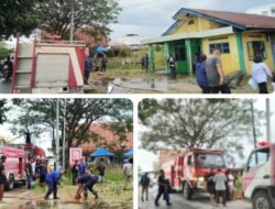 Rumah Ketua Jarnas’98 Toba Kebakaran, 3 Damkar Diturunkan