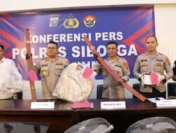 Polres Sibolga Ungkap 2 Kasus Curat 6 Tersangka Diamankan