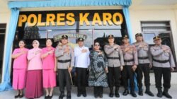 Kapoldasu Pimpin Perubahan Nomenklatur Polres Tanah Karo jadi Polres Karo