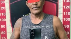 Polres Tapteng Ringkus RH Residivis Pencuri Ponsel