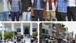 Promosikan Wisata Danau Toba, Touring Maxi Tour Boemi Nusantara Yamaha Lakukan Start dari Toba