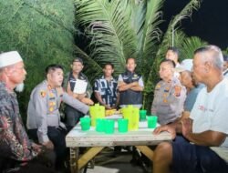 Kapolres Pelabuhan Belawan Silaturahmi dengan Tokoh Masyarakat dan Pemuda Mitra Kamtibmas