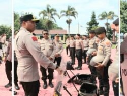 95 Personel Terlatih Diterjunkan Sambut Hari May Day di Toba