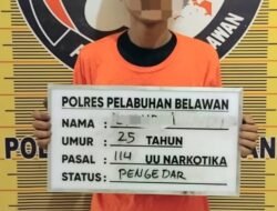 Sat Narkoba Polres Pelabuhan Belawan Tangkap 2 Pengedar 5 Pengguna Sabu