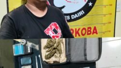 Simpan Sabu, Ekstasi, Ganja, Warga Parbuluan Diringkus Polres Dairi