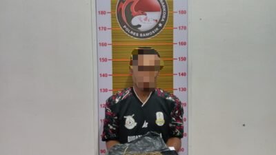 Satres Narkoba Polres Samosir Ringkus Dua Pria Pemilik Ganja di Pangururan