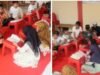 Bhabinkabtibmas Peduli Dampingi Anak-anak Belajar Alquran di Polsek Selesei