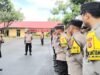 Apel Gabungan Sat Binmas : Kapolres Binjai Tekankan Peran Aktif Bhabinkamtibmas 