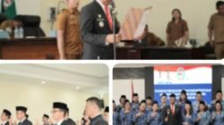 Ini Pesan Wabup Toba saat Lantik Pejabat Pimpinan Tinggi Pratama dan Fungsional